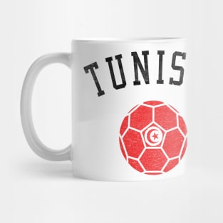 Tunisia Soccer Team Heritage Flag Mug